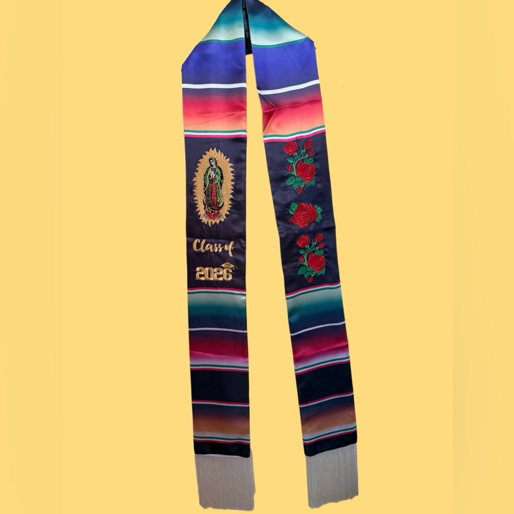 Class of 2026 Graduation Virgen de Guadalupe Sash    SKU2384